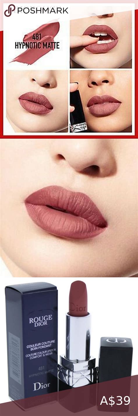 dior 481 hypnotic matte - Rouge Dior Couture Colour Comfort & Wear Lipstick.